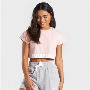 Gymshark fraction crop top